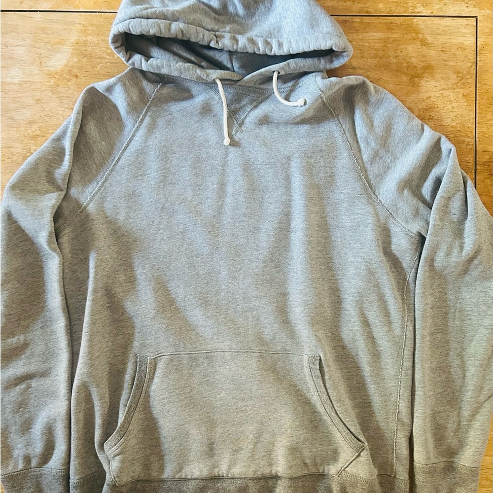 J. Crew Gray Sweatshirt Classic Pullover Hoodie